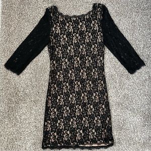T.Babaton Rafael lace sheath dress